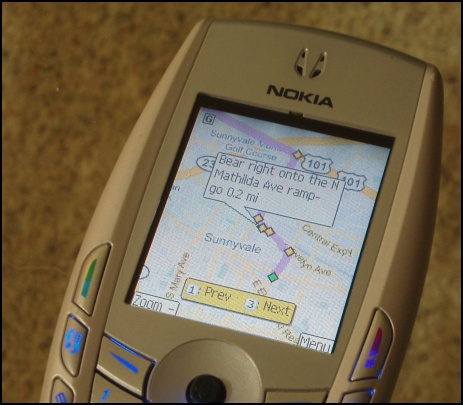 Google Local Mobile on my phone, yay