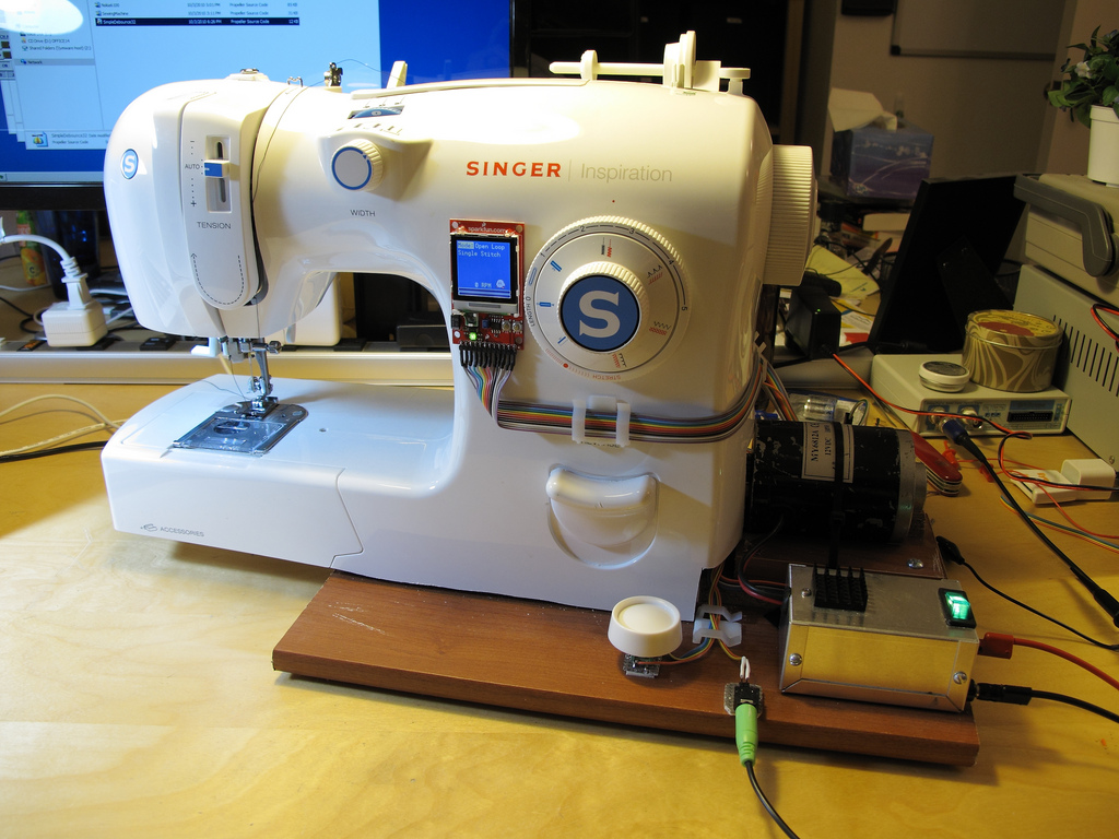 DIY Sewing Machine Retrofit